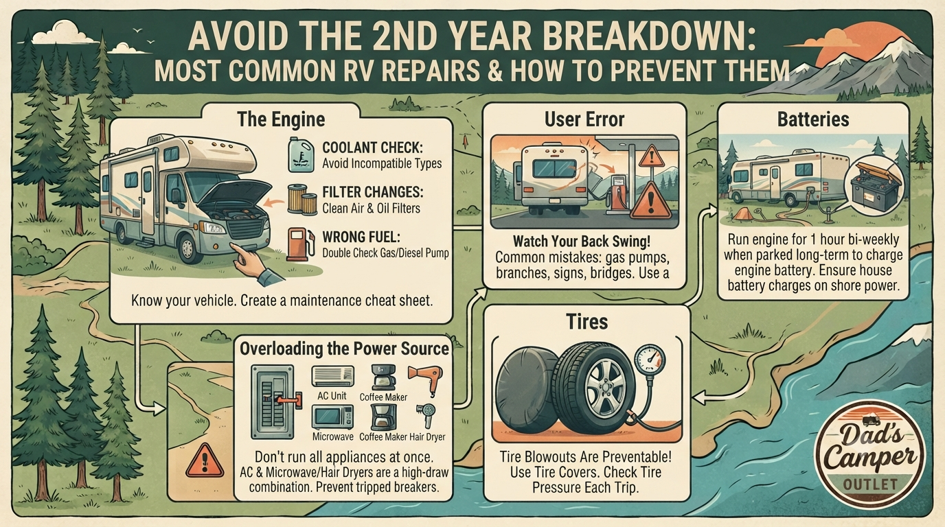 The Best Way to Prevent an RV Breakdown — Dad's Camper Outlet Blog