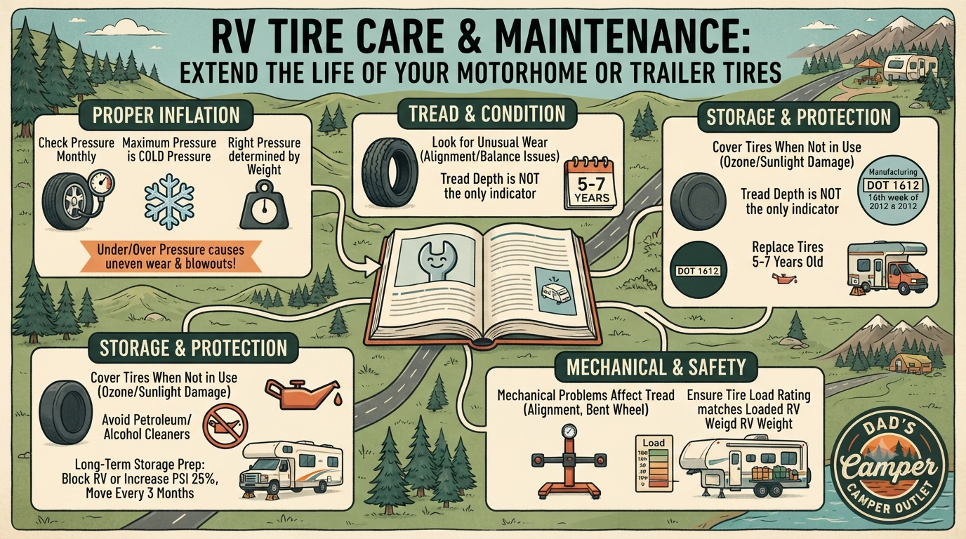 Do you have proper tire care and maintenance? — Dad's Camper Outlet Blog