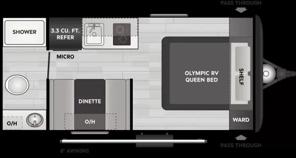 New 2026 Keystone RV Hideout Mini 166RB for sale in Lucedale, MS